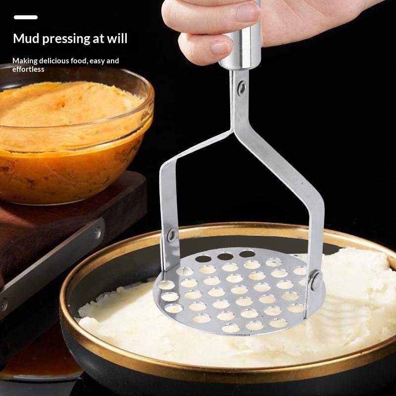 Baby Food Masher - 스테인레스 스틸 감자 으깨기 과일 야채