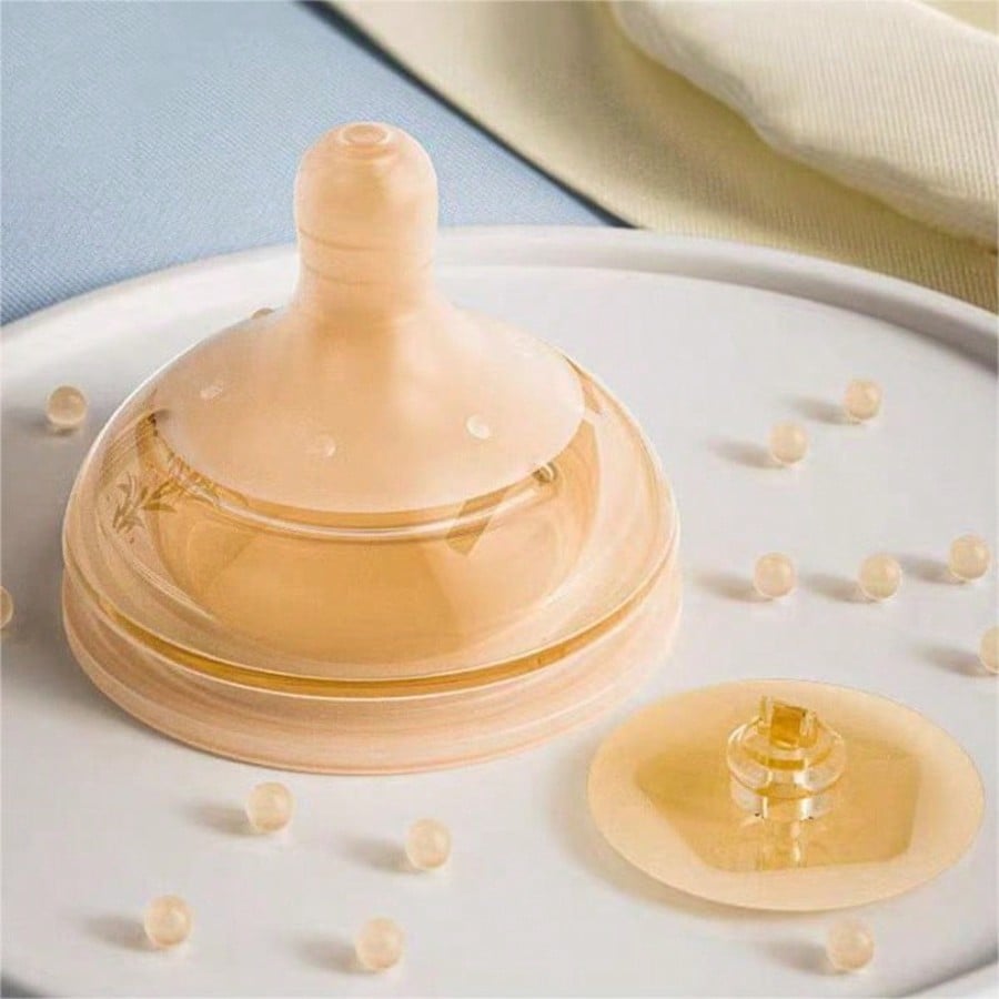 Baby Food Glass - 1개입 와이드넥 젖병 젖꼭지(케이스 포함)(우리 매장의