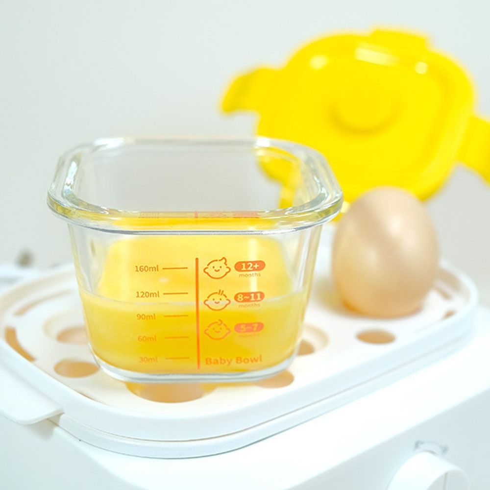 Baby Food Glass - 간편한 170ml 식품 보관 용기 냉동
