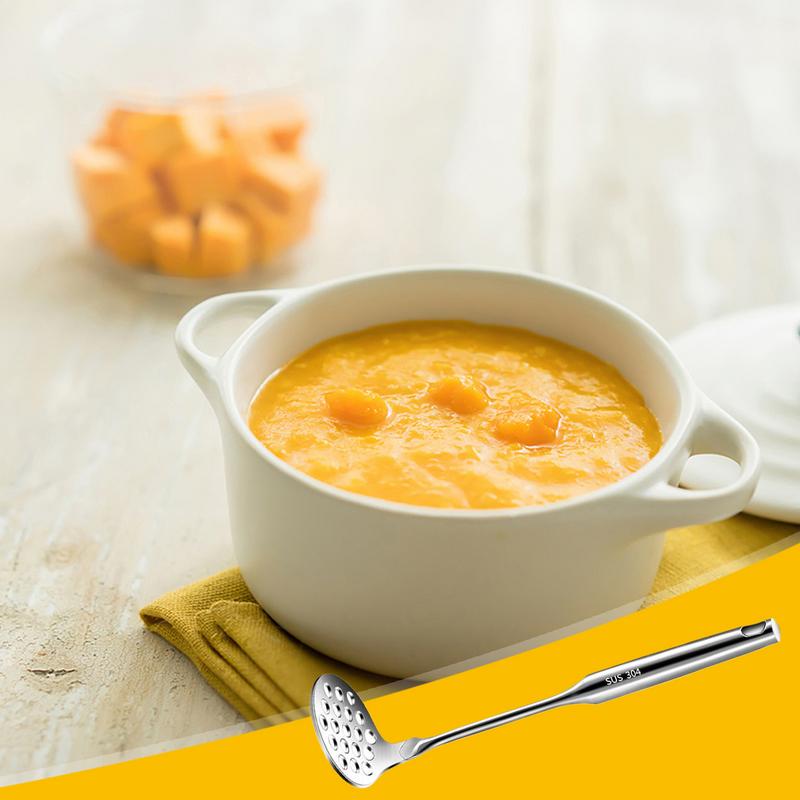 Baby Food Masher - 감자 사수기 스테인레스 스틸 과일 스매셔