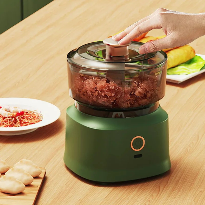 Baby Food Masher - 미니 고기 분쇄기 전기 마늘 분쇄기