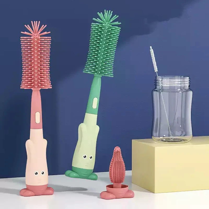 Baby Food Glass - 아기 젖병 세척 브러쉬 세트 3