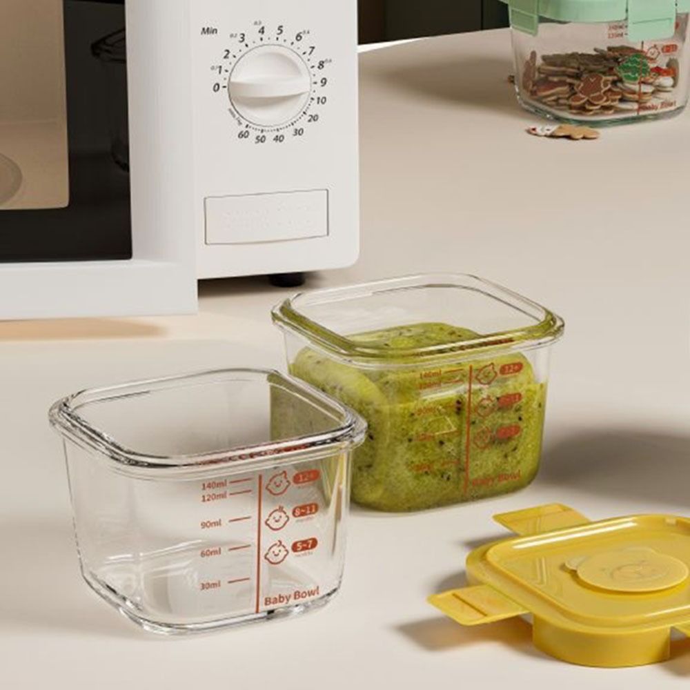 Baby Food Glass - 새로운 170ml 식품 보관 용기 냉동