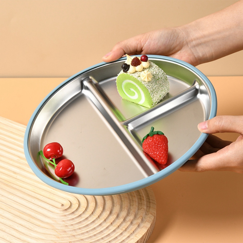 2PCS 스테인리스 스틸 어린이 접시 9인치 유아용 분 - Plate Suction Toddler 리뷰 및 가격