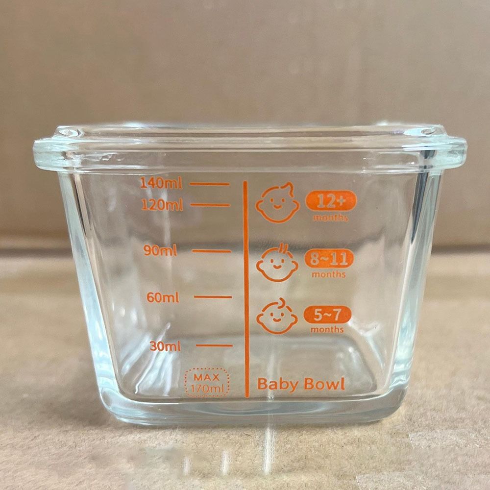 간편한 170ml 식품 보관 용기 냉동 유리 이유식 컵 - Baby Food Glass 리뷰 및 가격