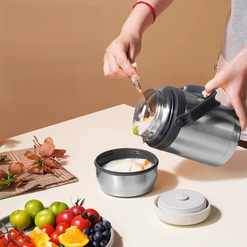 HAERS 1L 보온 식품 용기 304 스테인리스 스틸 - Baby Food Jar Insulated 리뷰 및 가격