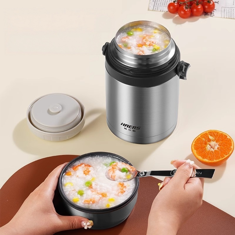 HAERS 1L 보온 식품 용기 304 스테인리스 스틸 - Baby Food Jar Insulated 리뷰 및 가격