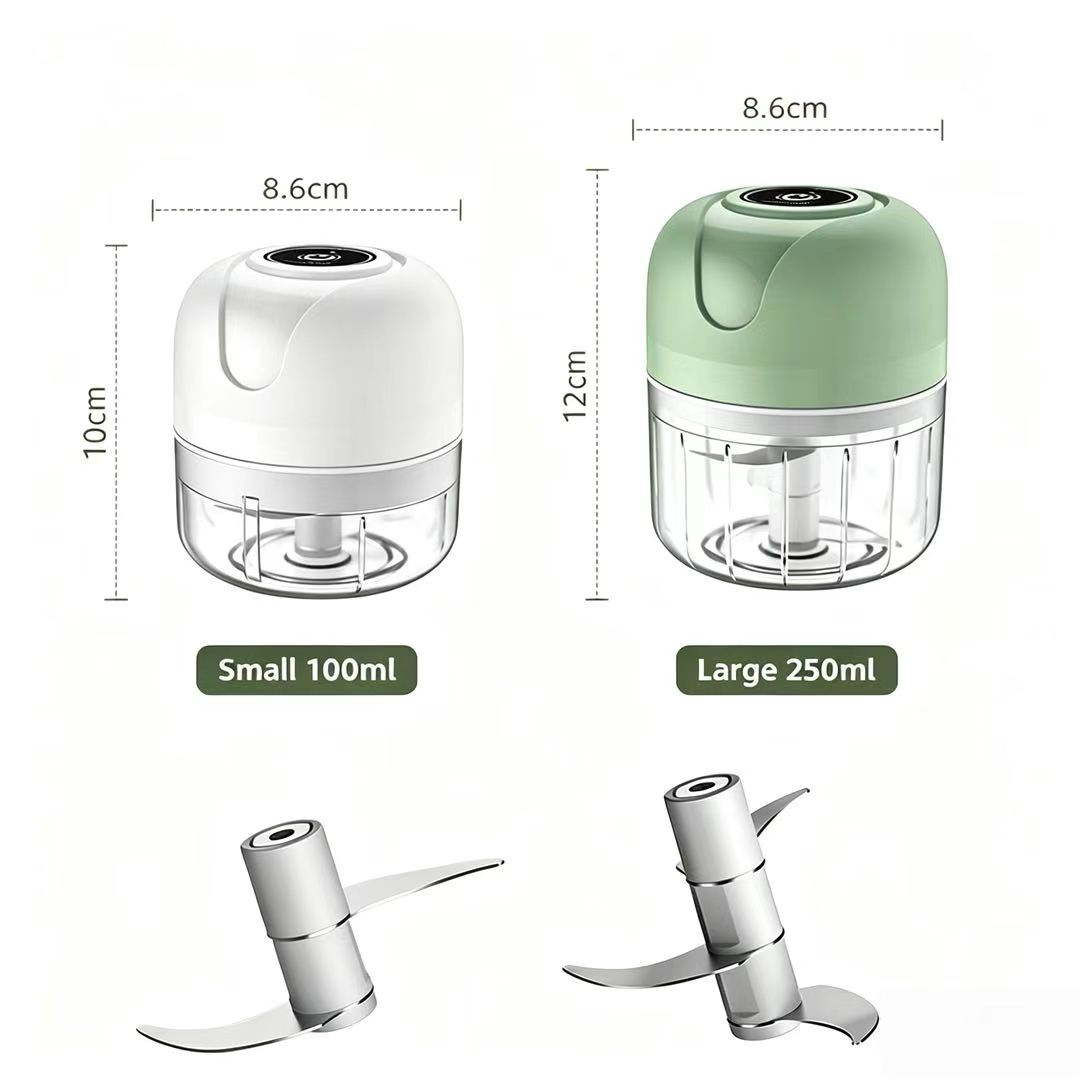 23W USB 충전식 전기 마늘 다지기 100ML/25 - Baby Food Masher 리뷰 및 가격
