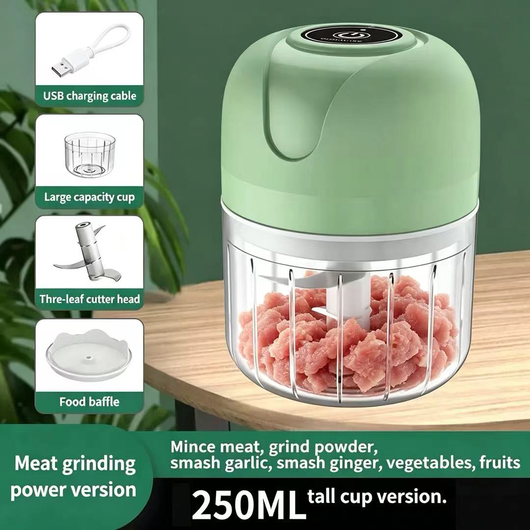 23W USB 충전식 전기 마늘 다지기 100ML/25 - Baby Food Masher 리뷰 및 가격