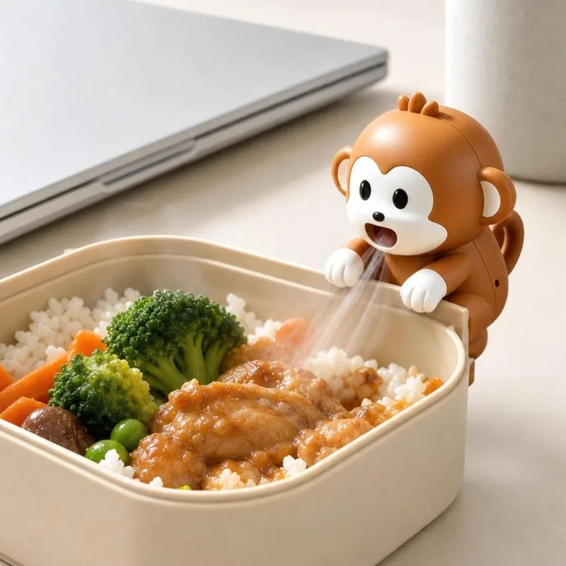 휴대용 원숭이 모양 음식 냉각 팬 USB 충전식 3단  - Baby Food For 1 Year Old 리뷰 및 가격