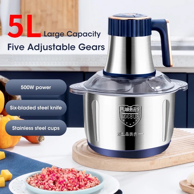 5L 전기 고기 분쇄기 304 스테인리스 스틸 식품 분 - Baby Food Masher 리뷰 및 가격