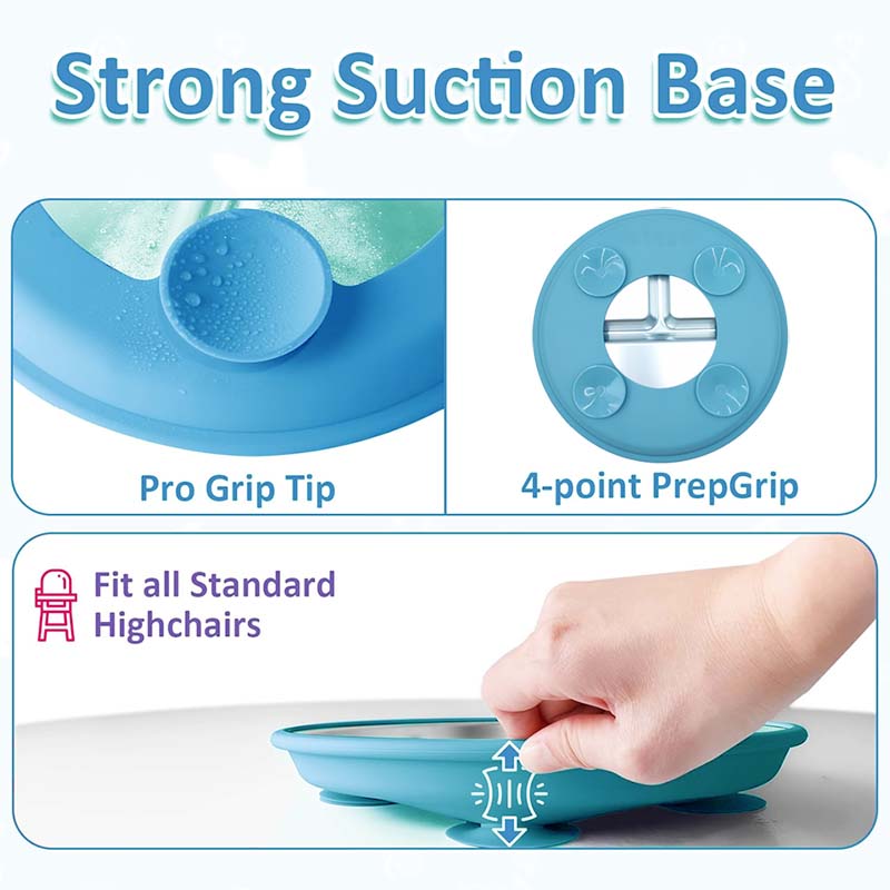 유아 흡입 컵 그릇 어린이 접시 저녁 식사 세트 선물  - Plate Suction Toddler 리뷰 및 가격