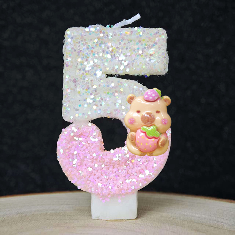 새로운 카피바라 양초 케이크 장식 테마 0-9 숫자 양 - Baby Food For 1 Year Old 리뷰 및 가격