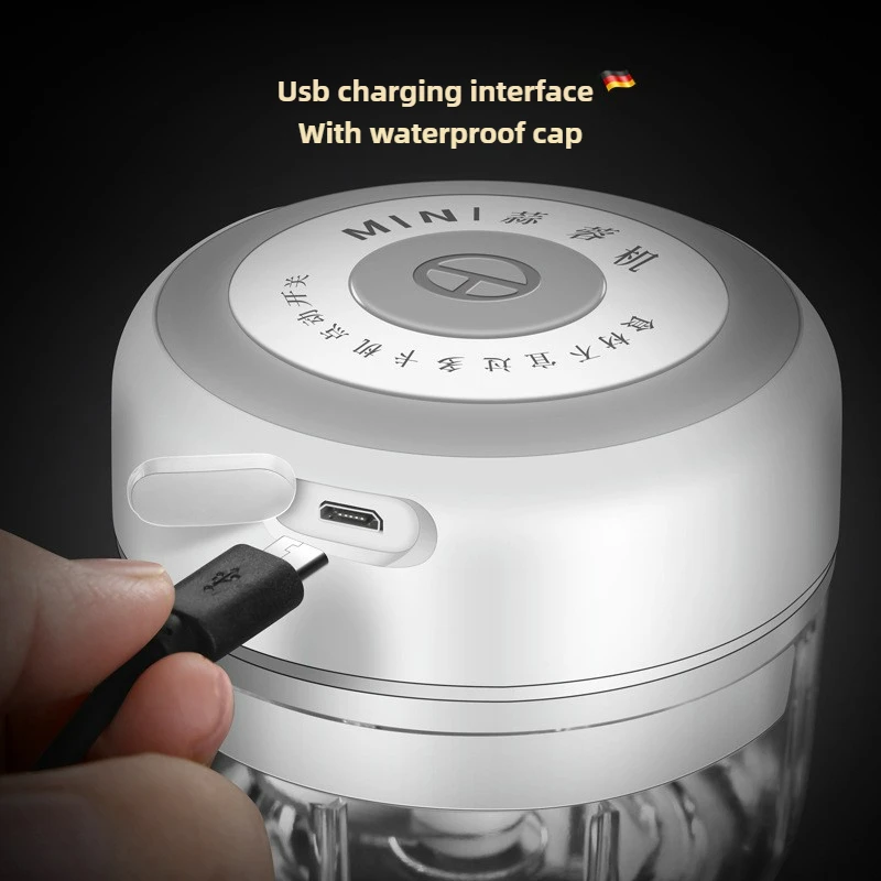 전기 미니 마늘 다지기 100/250ML USB 야채  - Baby Food For 1 Year Old 리뷰 및 가격
