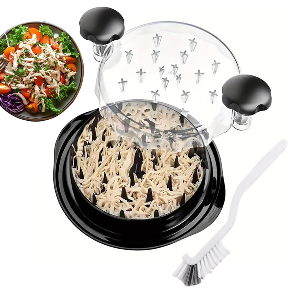 10인치 수동 닭가슴살 분쇄기, 투명 뚜껑 포함, 아기 - Baby Food Masher 리뷰 및 가격