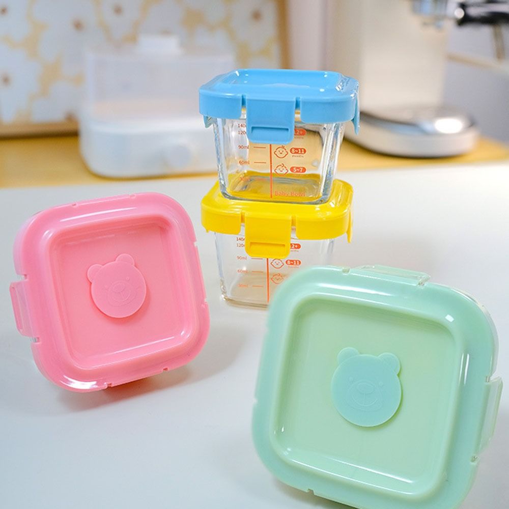새로운 170ml 식품 보관 용기 냉동 유리 이유식 컵 - Baby Food Glass 리뷰 및 가격