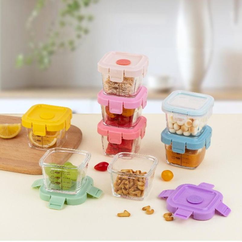 내열 보관함 스팍 3 in 1 휴대용 유리 이유식 용기 - Baby Food Glass 리뷰 및 가격
