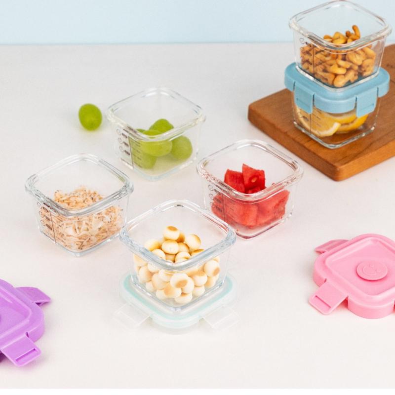 내열 보관함 스팍 3 in 1 휴대용 유리 이유식 용기 - Baby Food Glass 리뷰 및 가격