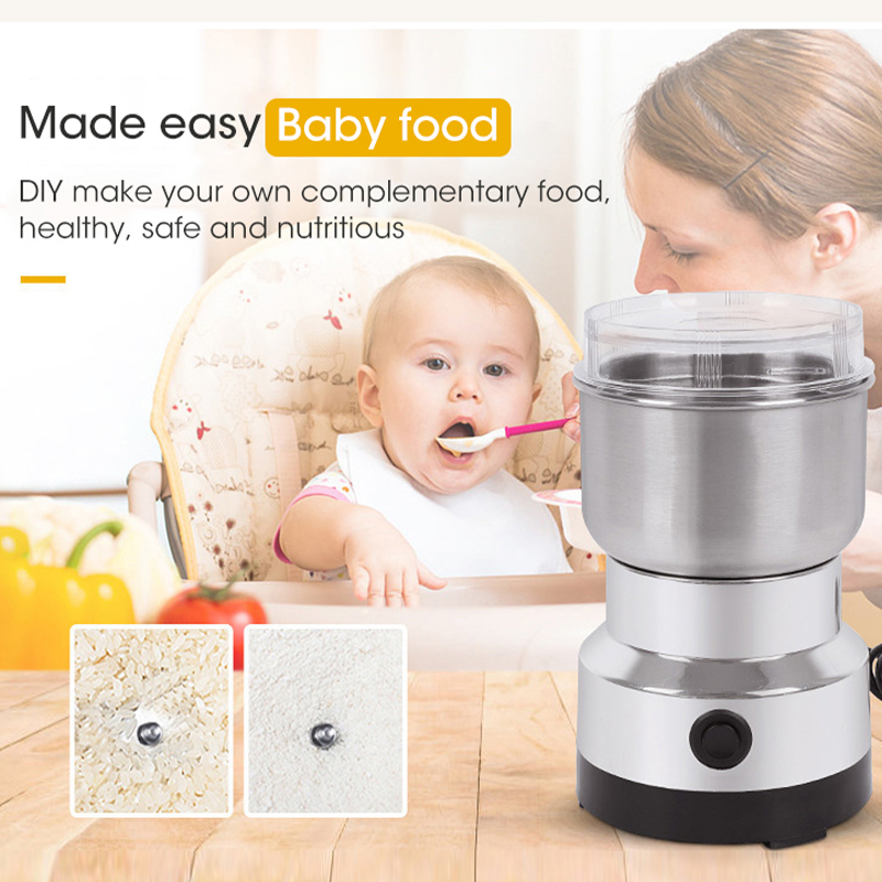 미니 전기 그라인더 4 블레이드 가정용 300ml 초극 - Baby Food Masher 리뷰 및 가격