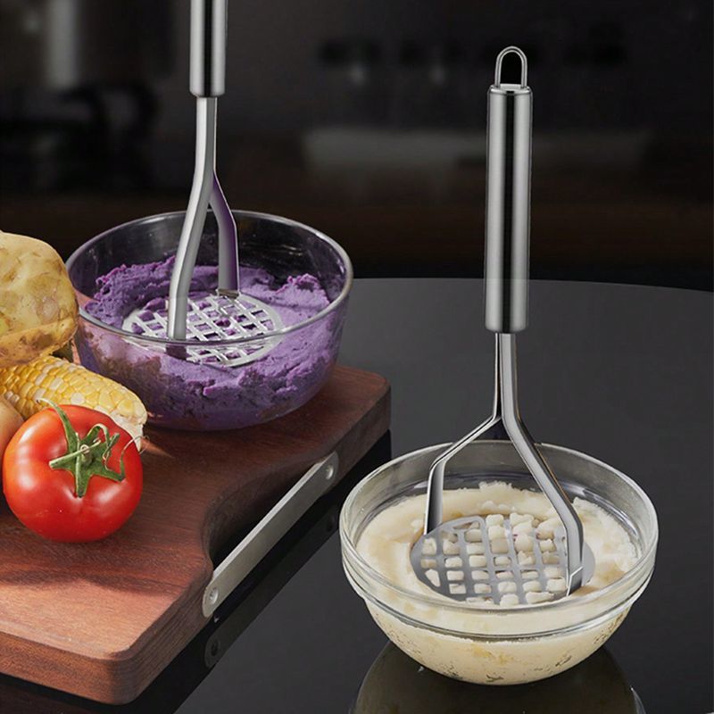 1pc 스테인레스 스틸 감자 으깨는 도구 수동 감자 으 - Baby Food Masher 리뷰 및 가격